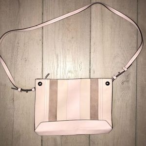 Rag & Bone blush pink crossbody bag